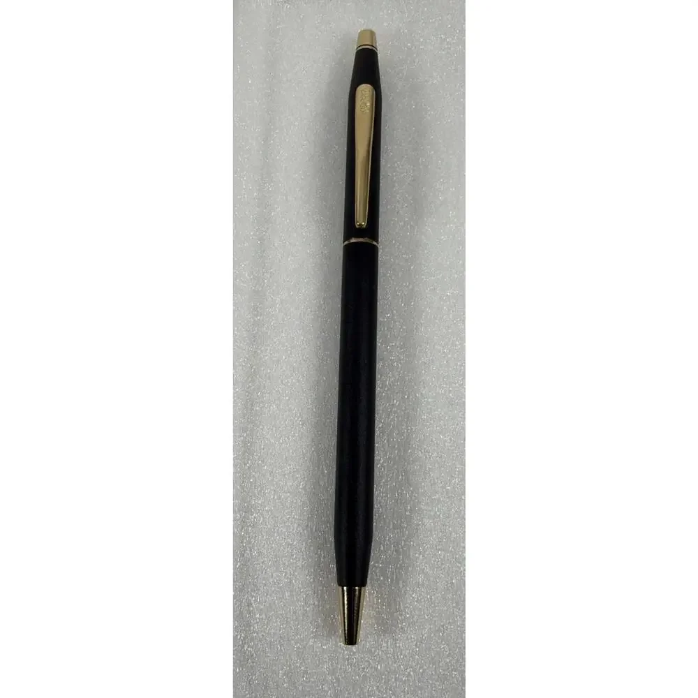 Cross Set of 3 - 1 Twist Pen 1 Capped Pen & 1 Mechanical Pencil - Black & Gold